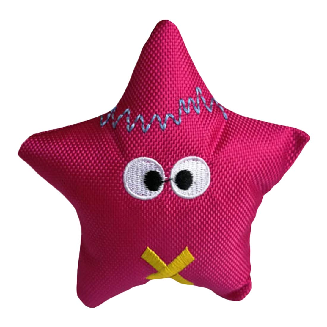 **Durable Squeaky Plush Starfish Dog Toy - Washable Oxford Cloth Chew Toy for Puppies, Small & Medium Dogs - Perfect for Fetch, Chase & Teething Relief**