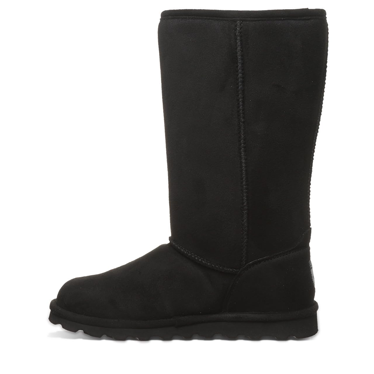 BEARPAW Women's Elle Tall Wide Winter Boots - Classic Suede Slip-On Ankle Boots for Women | Comfortable Warm Snow Boots in Multiple Colors | Perfect for Winter Hiking, Snow Days & Casual Outfits