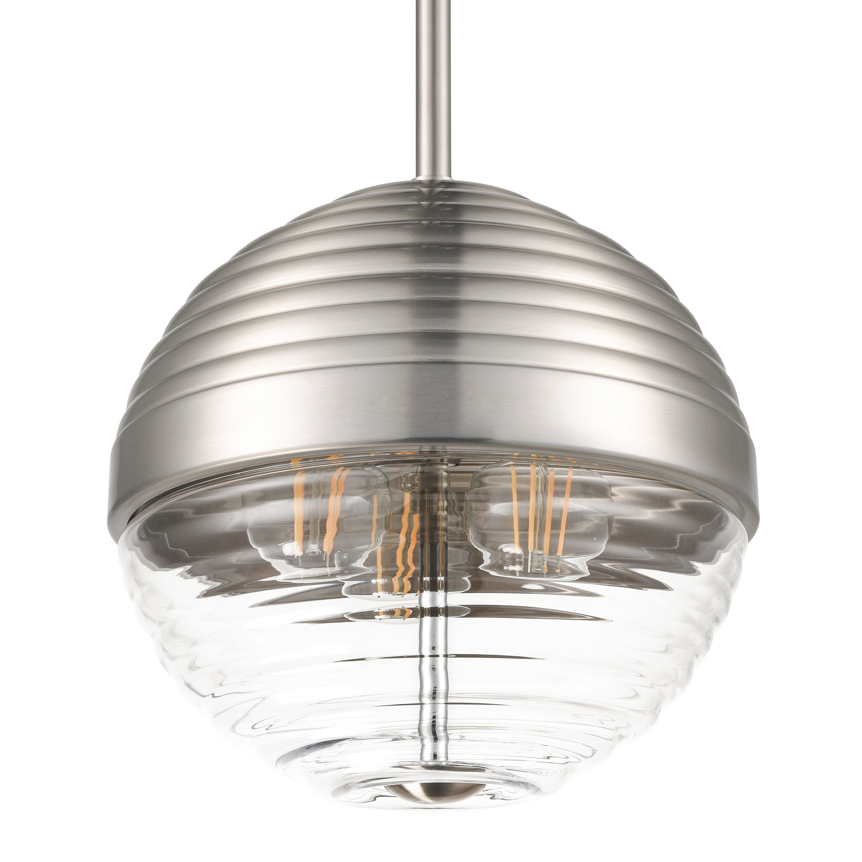 Bea Pendant Light - Modern Hanging Ceiling Lamp for Kitchen Island, Dining Room & Bedroom - Adjustable Height, Vintage Industrial Style Lighting Fixture