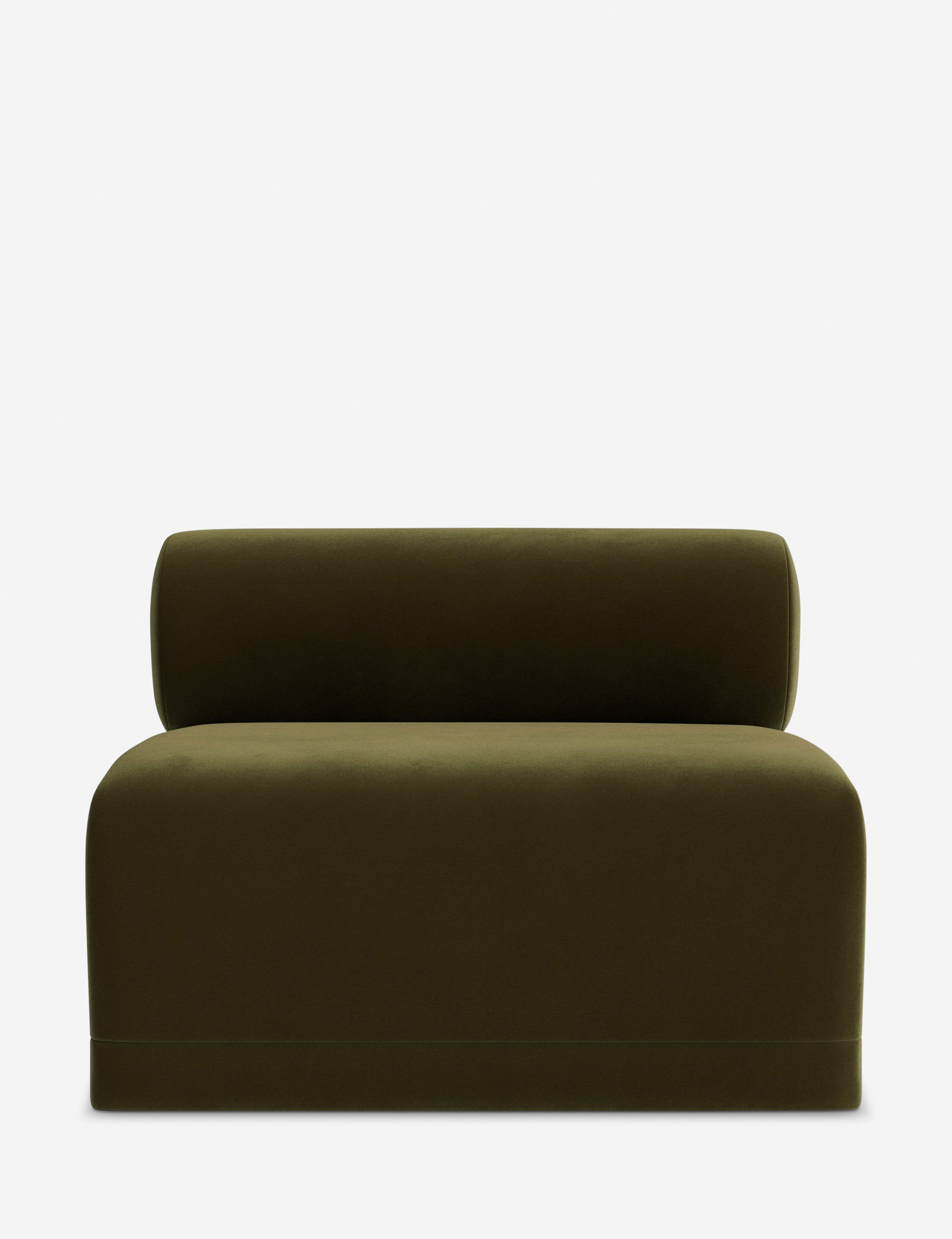 Stylish Carson Accent Chair for Living Room - Modern Upholstered Armchair with Wooden Legs - Perfect for Home Office, Bedroom or Lounge Decor