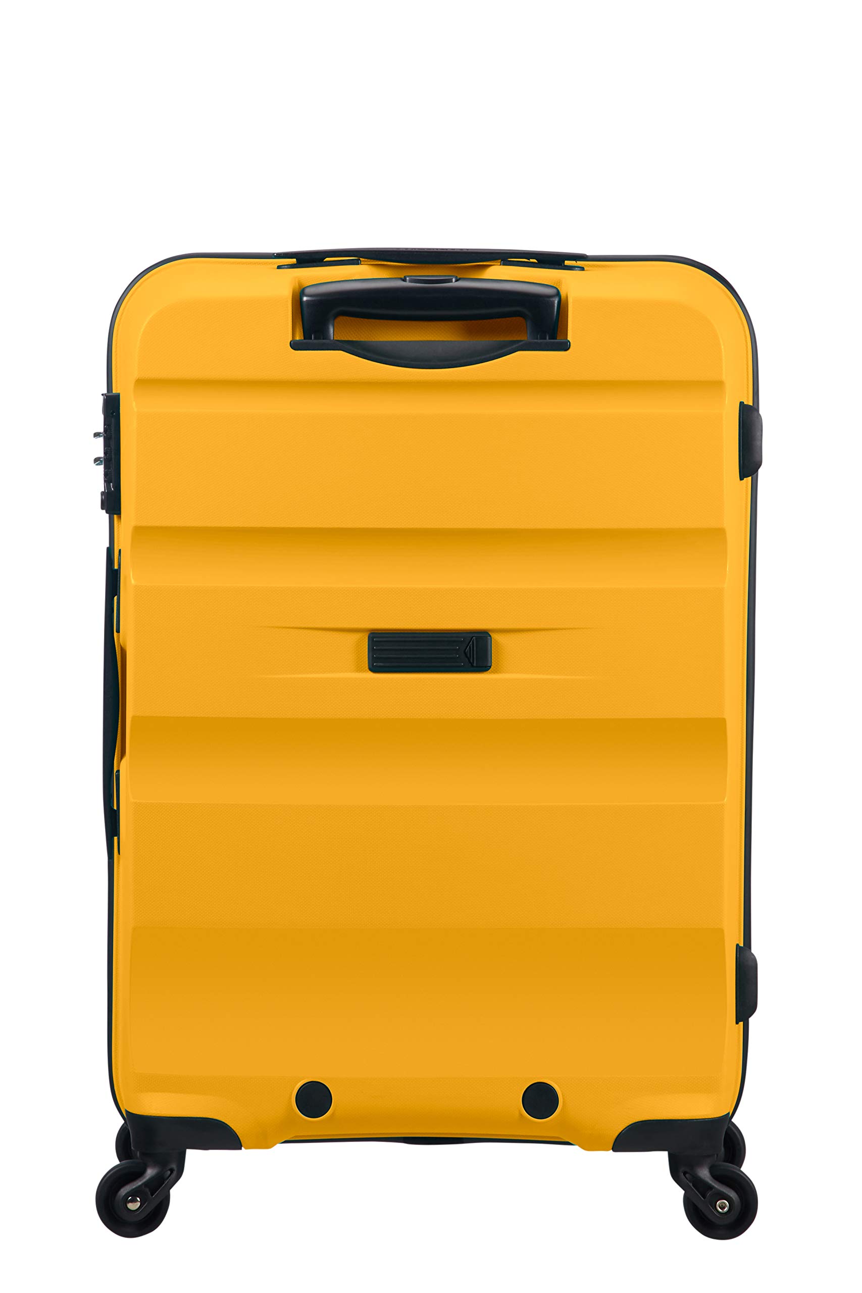 American Tourister Carry-On Luggage 66cm (57.5L) Light Yellow Medium Suitcase - Perfect for Air Travel & Weekend Getaways