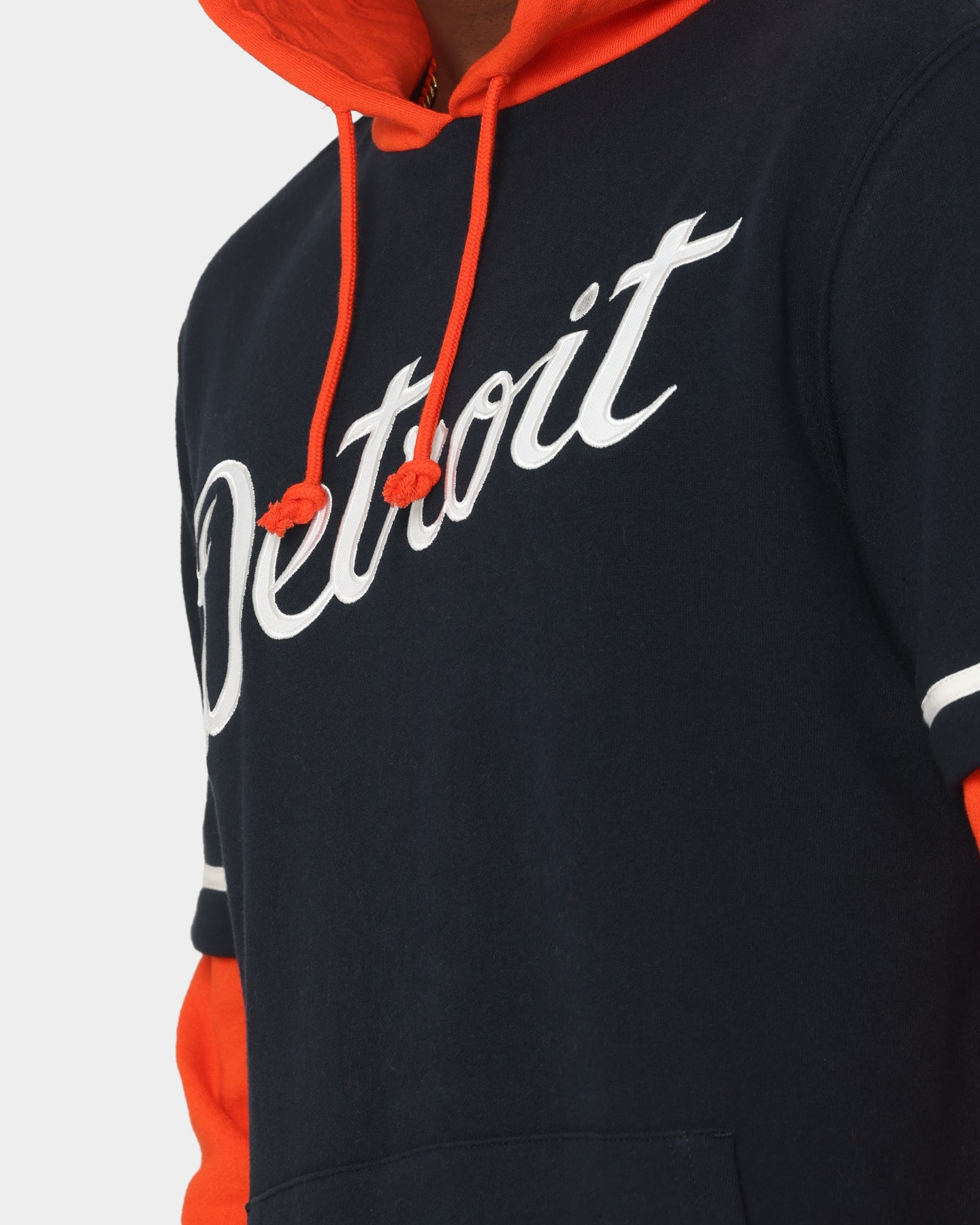 47 Brand Detroit Tigers Shortstop Hoodie - Navy Blue Pullover Sweatshirt for Men | Baseball Fan Apparel | Perfect for Game Day & Casual Wear