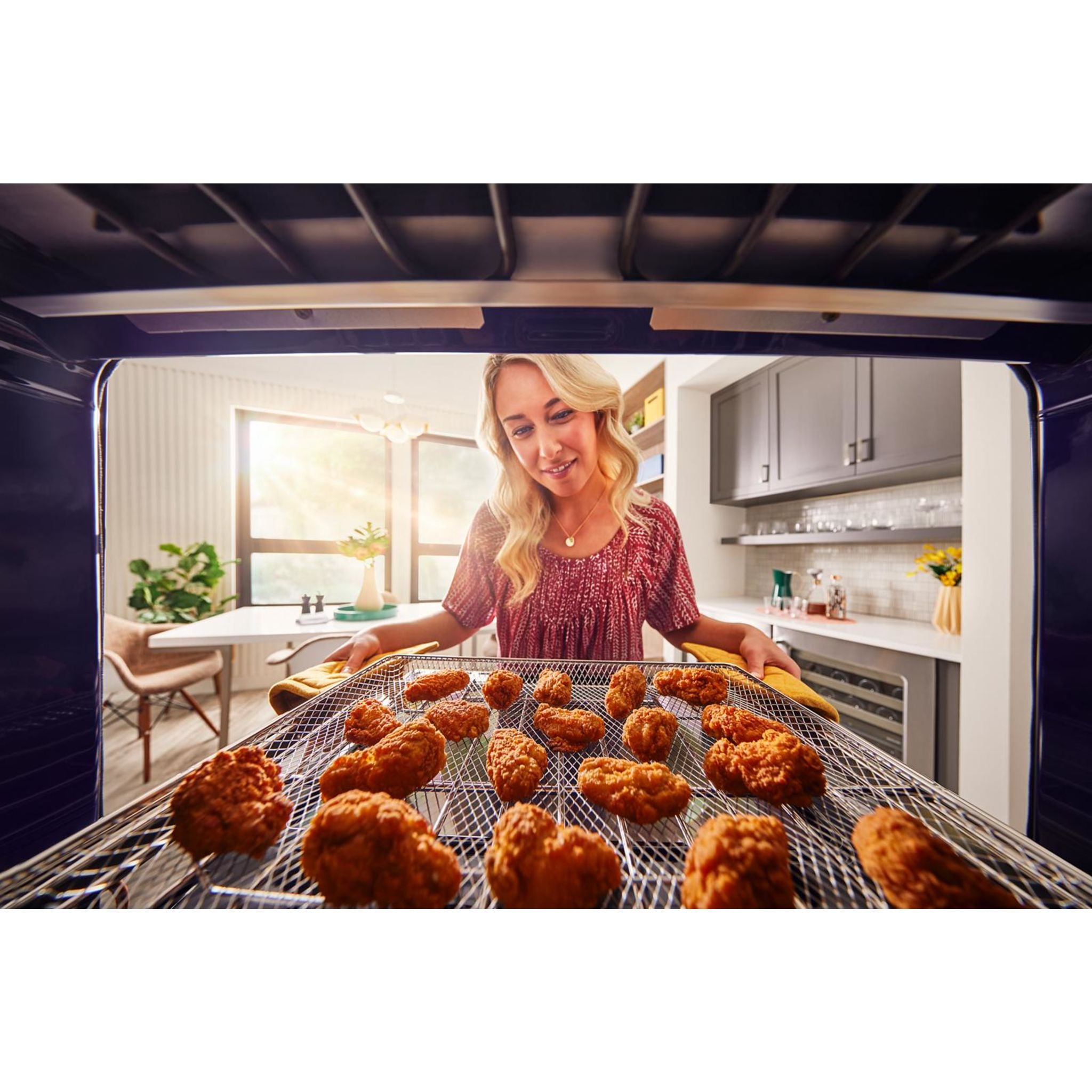 KitchenAid 30 Inch Built-In Microwave and Wall Oven Combo (KOEC530PBS) - Black Stainless Steel - Perfect for Modern Kitchens, Baking, and Family Cooking