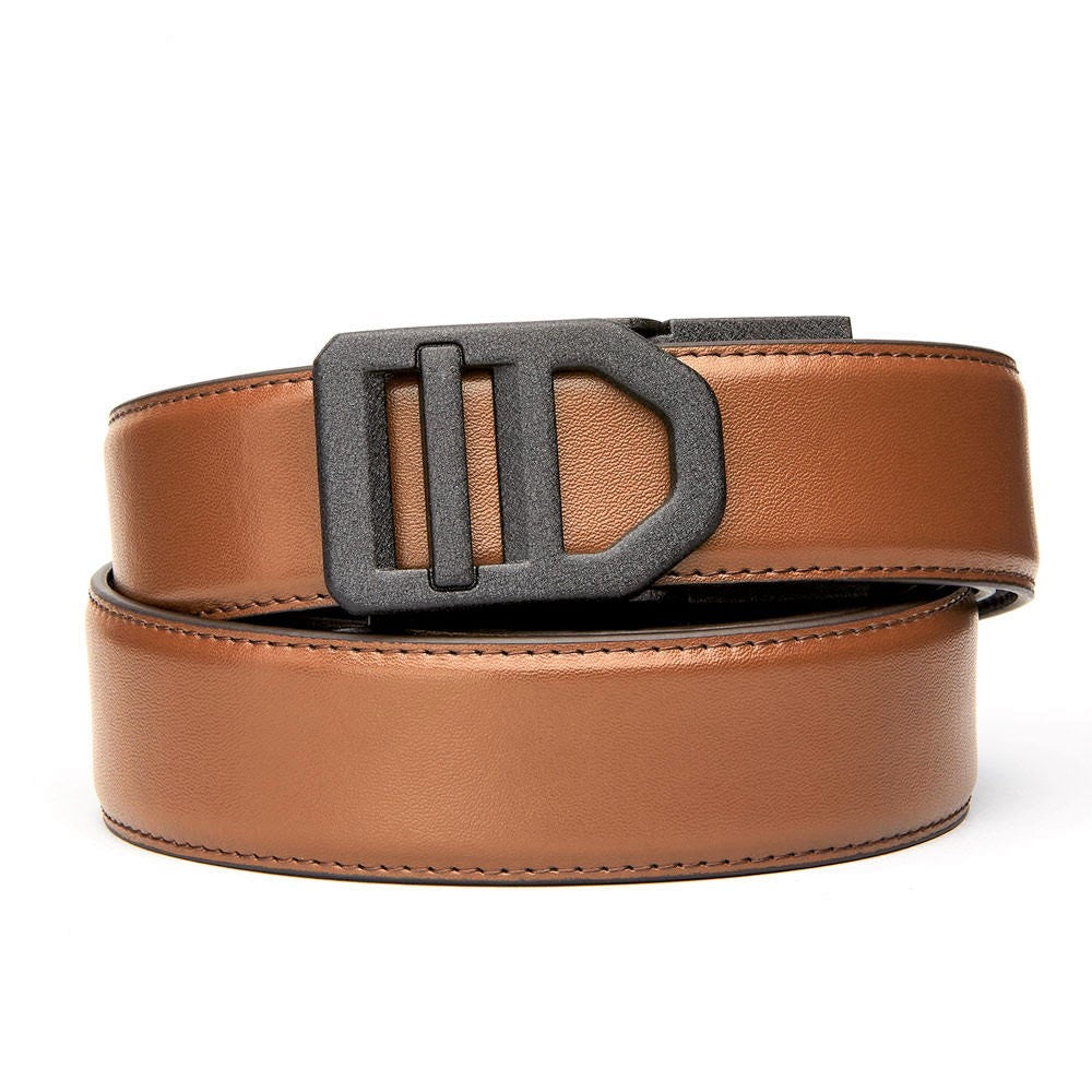 EXECUTIVE PROTECTION TAN ARMORTEK LEATHER BELT 1.5