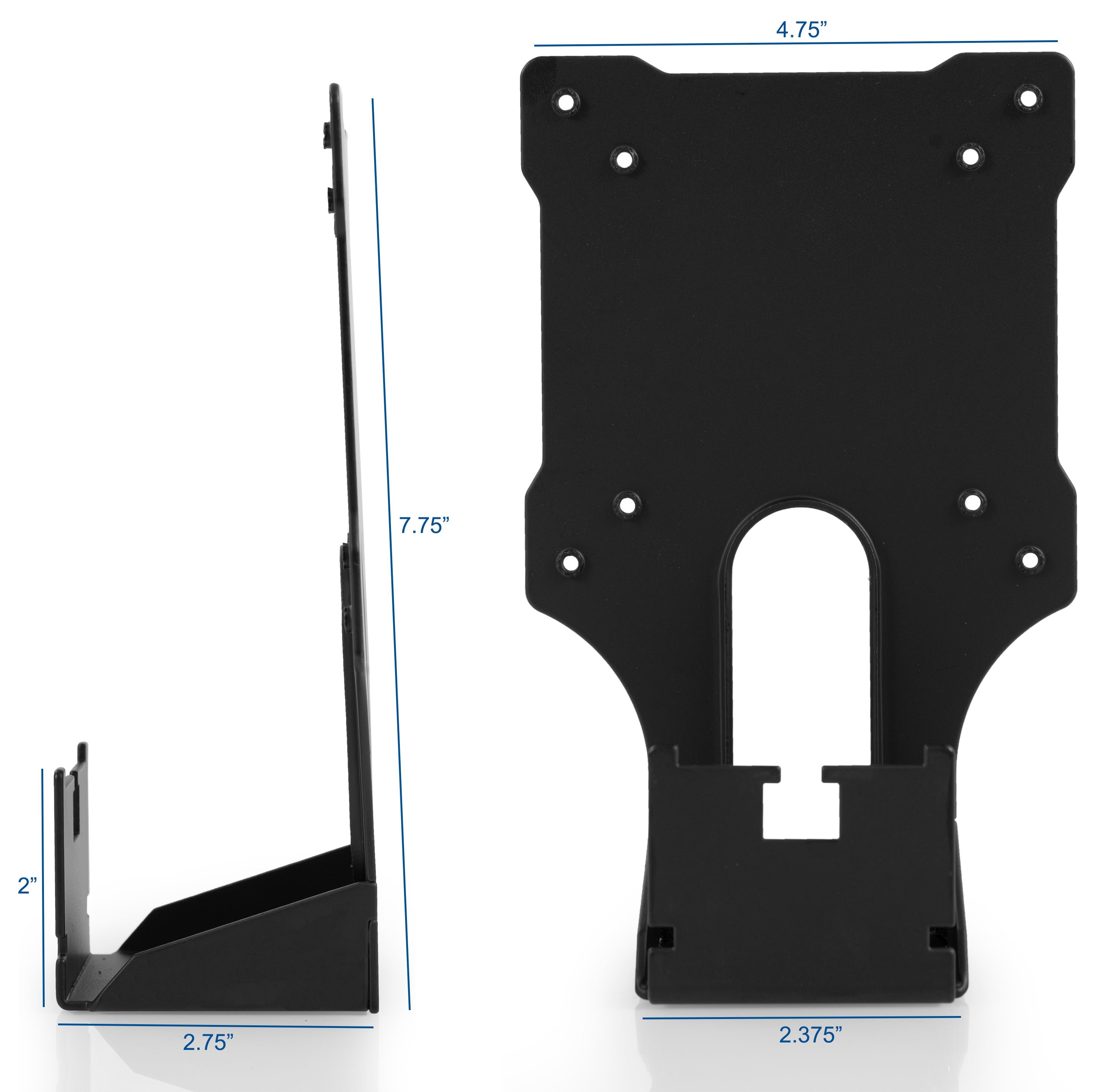VESA Mount Adapter for Dell Monitors - 75x75/100x100mm Bracket Compatible with Dell E Series & More - Perfect for Home Office & Gaming Setup