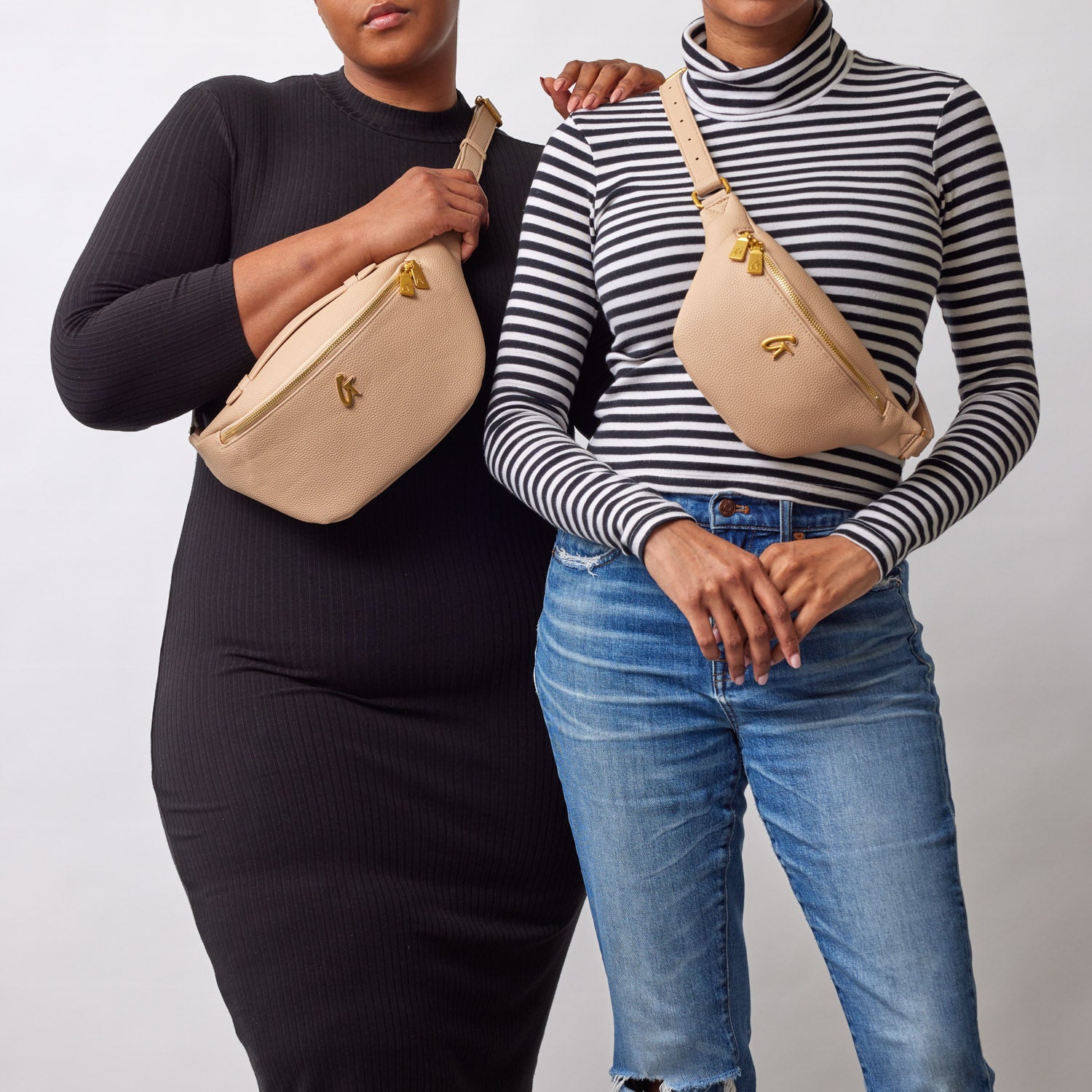 Stylish PEBBLE Fanny Pack in Nude - Perfect for Travel, Hiking & Everyday Use | Trendy Waist Bag for Men & Women
