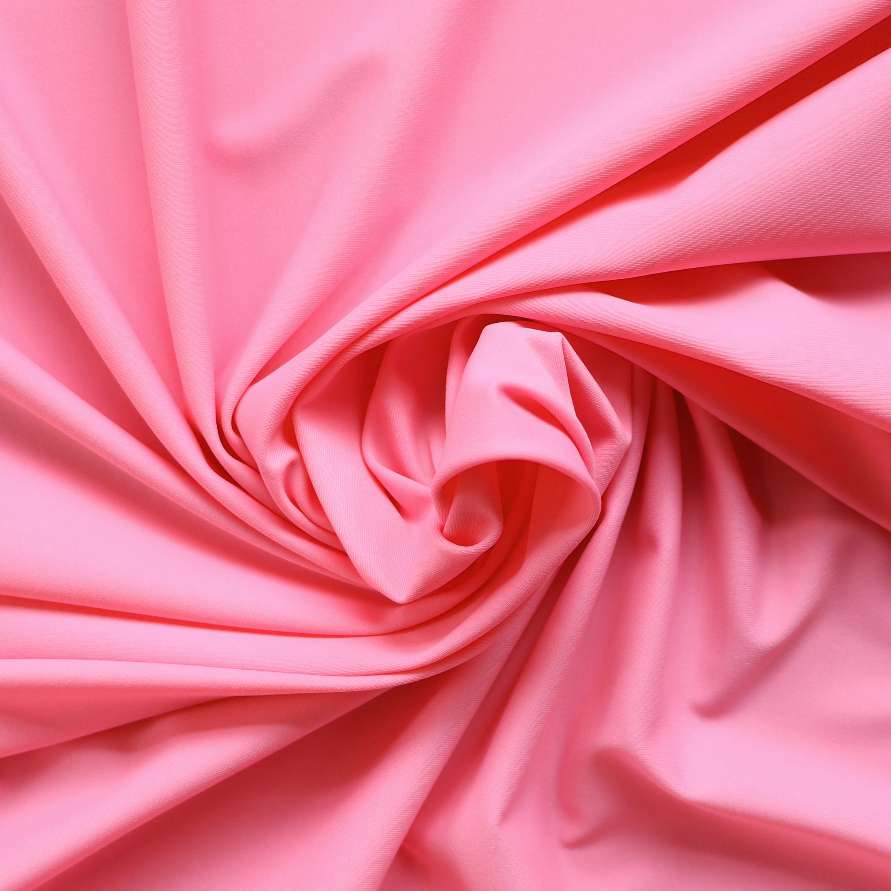 ECONYL® Recycled Nylon Activewear & Swimwear Jersey - Bubblegum Pink | Sustainable Workout & Beachwear for Women