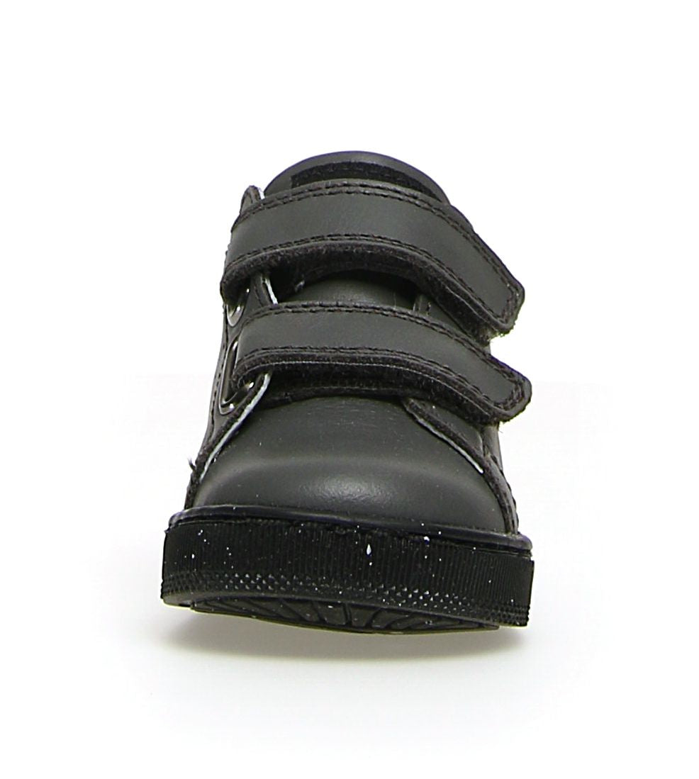 Falcotto Kids' Salazar Vl Calf Sneakers - Anthracite/Pacifico | Comfortable Unisex Sneakers for Boys & Girls | Perfect for School, Play & Everyday Wear