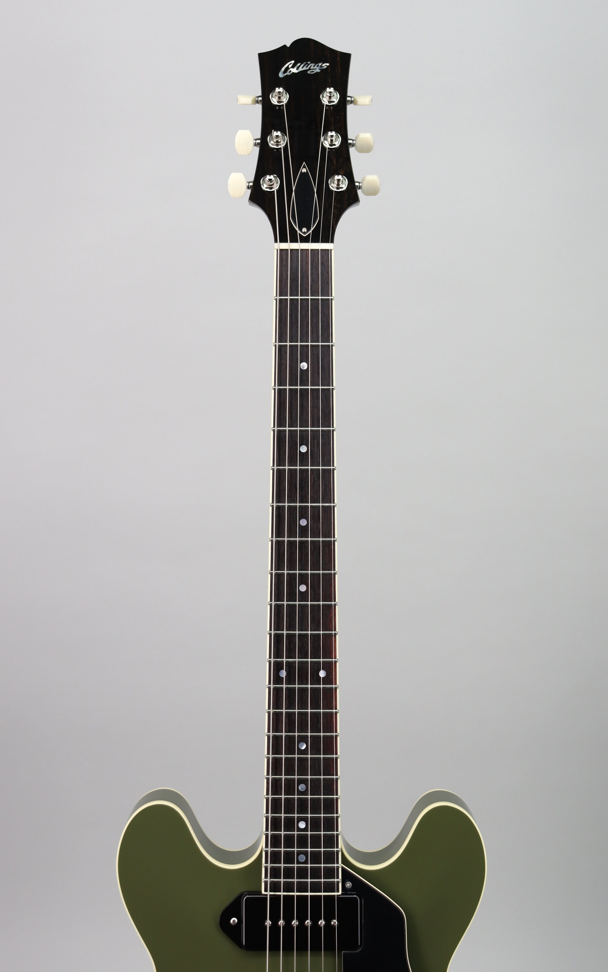 Collings I-30 LC Acoustic Guitar - Olive Drab Finish | Professional Grade Guitar for Performances, Recording & Home Practice