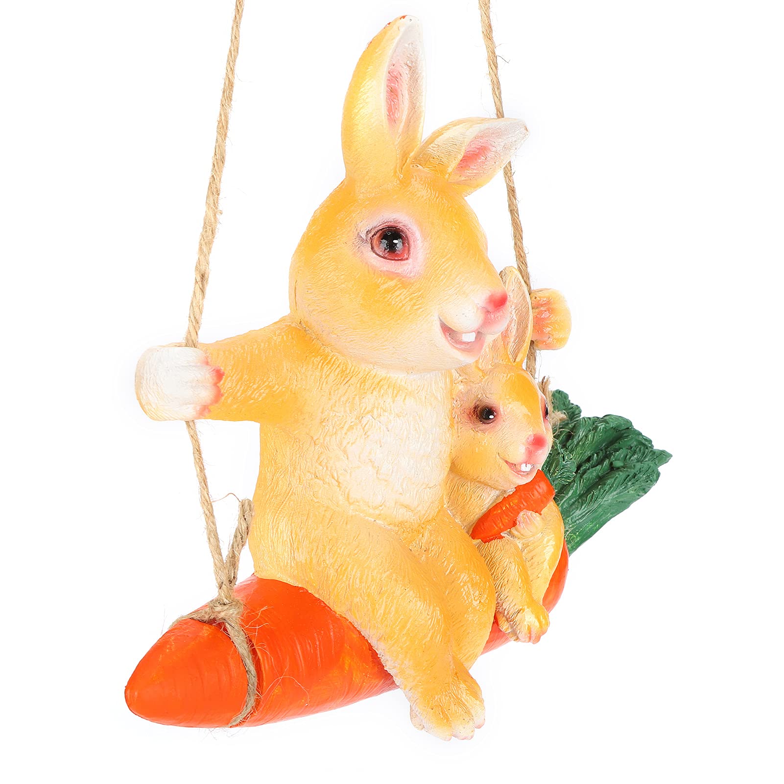Rabbit-Shaped Garden Pendant - Cute Outdoor Hanging Decor for Home, Garden, Terrace & Yard | Perfect for Spring Decorations & Easter Themed Parties
