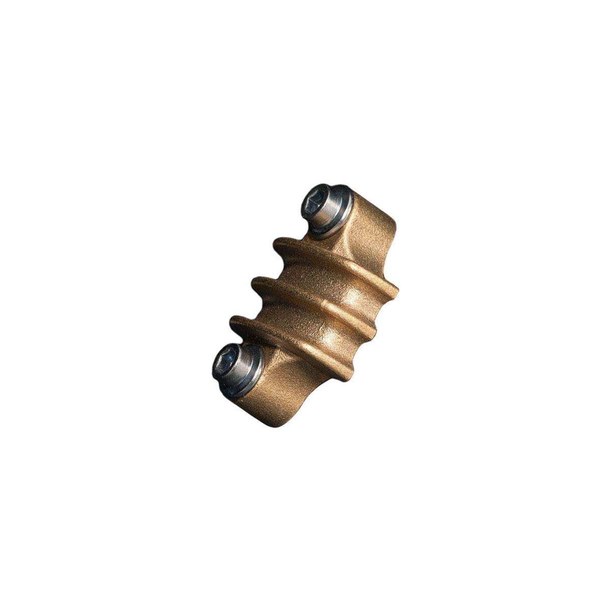Genuine Yamaha Accessories Brass Tensioner Cover for 2014-2020 Yamaha Bolt Motorcycle - Perfect for Customization & Engine Protection