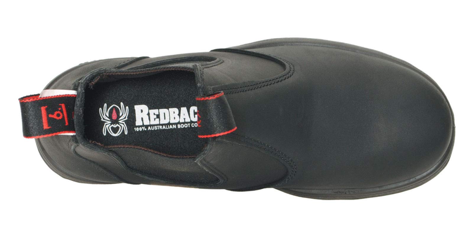 RedBack Men's Slip-On Chelsea Boots - Comfortable Leather Work Boots for Outdoor & Casual Wear - Perfect for Construction, Hiking & Everyday Use