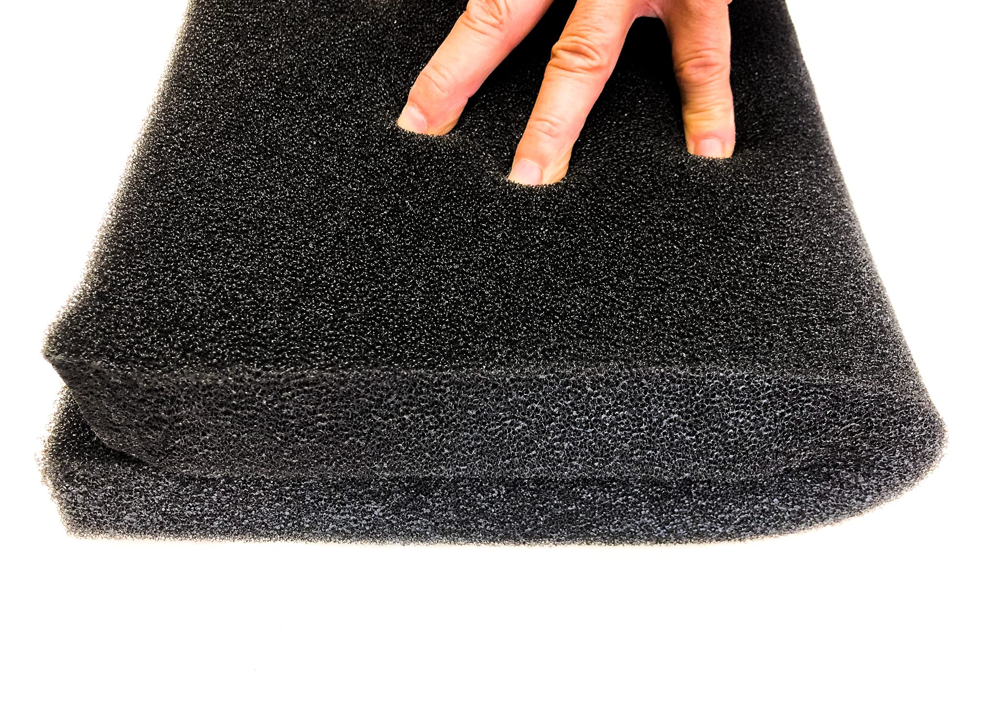 Premium Aquarium Bio Sponge Filter Media Pad - Open Cell Foam for Fish Tank, Sump & Matten Filter - Cut-to-Fit 23.6