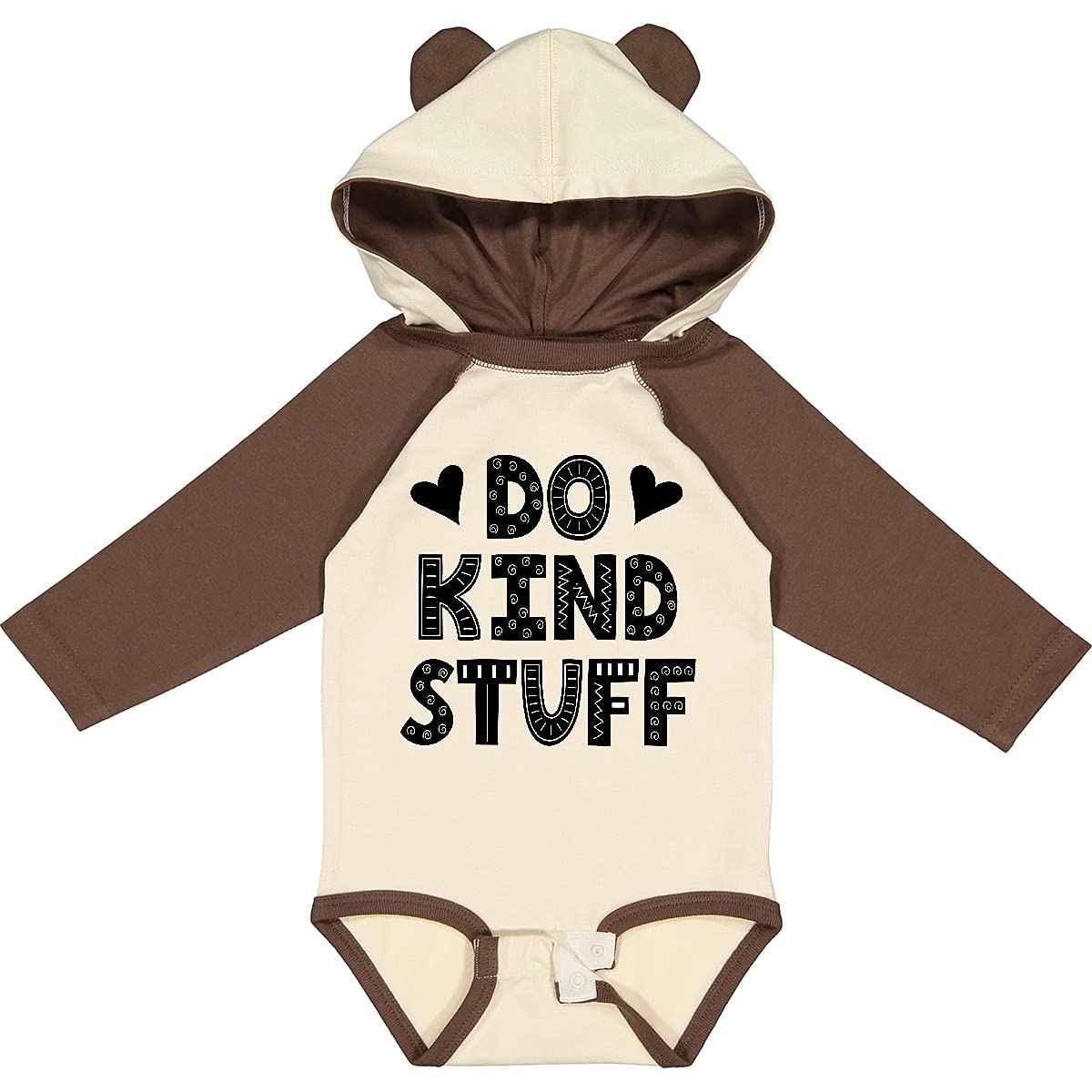 Inktastic Kind Stuff Inspirational Long Sleeve Creeper for Babies & Toddlers