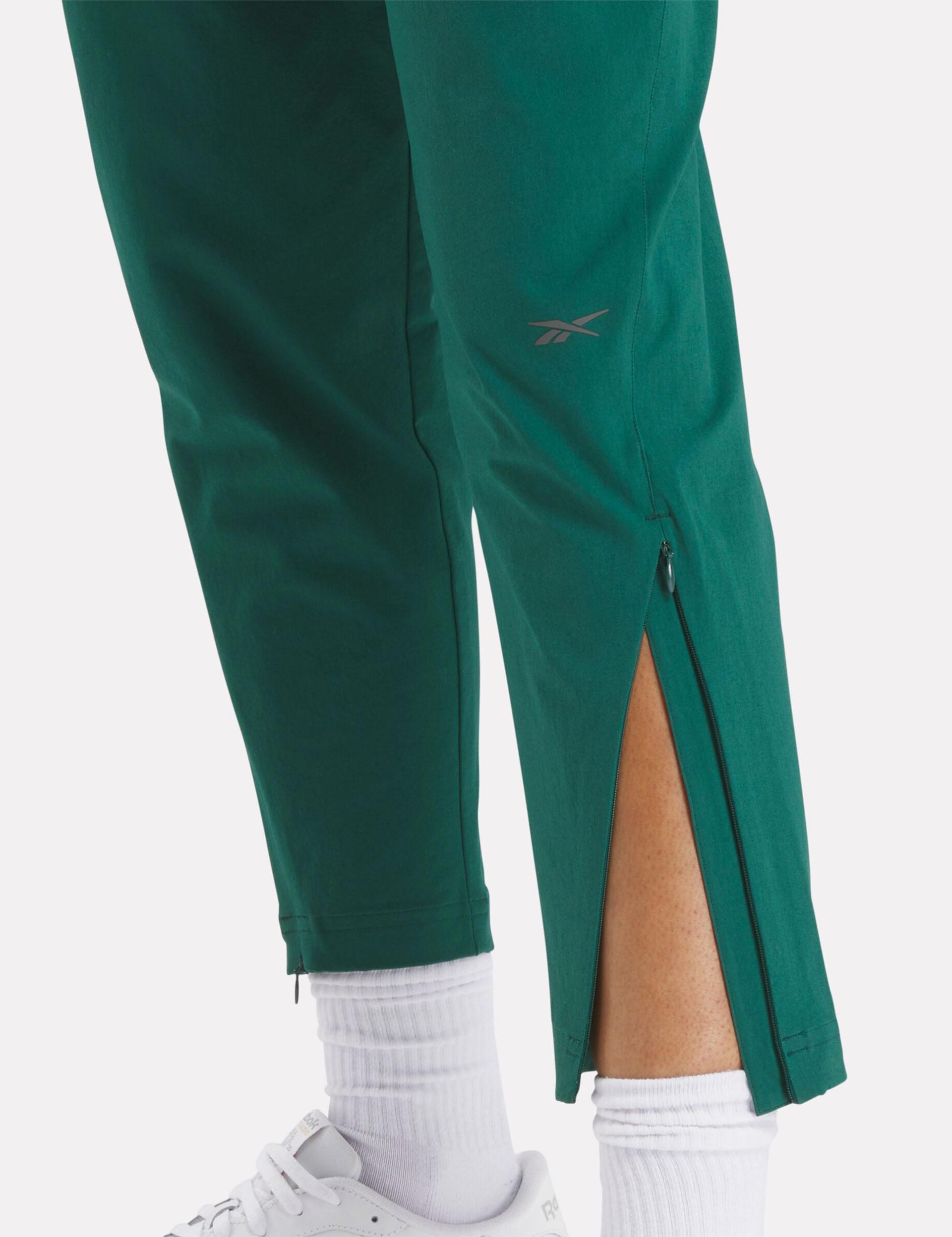 Active Collective Skystretch Woven Pant - Comfortable Stretch Yoga Pants for Women, High Waist Athletic Trousers in Collegiate Green - Perfect for Yoga, Gym & Casual Wear