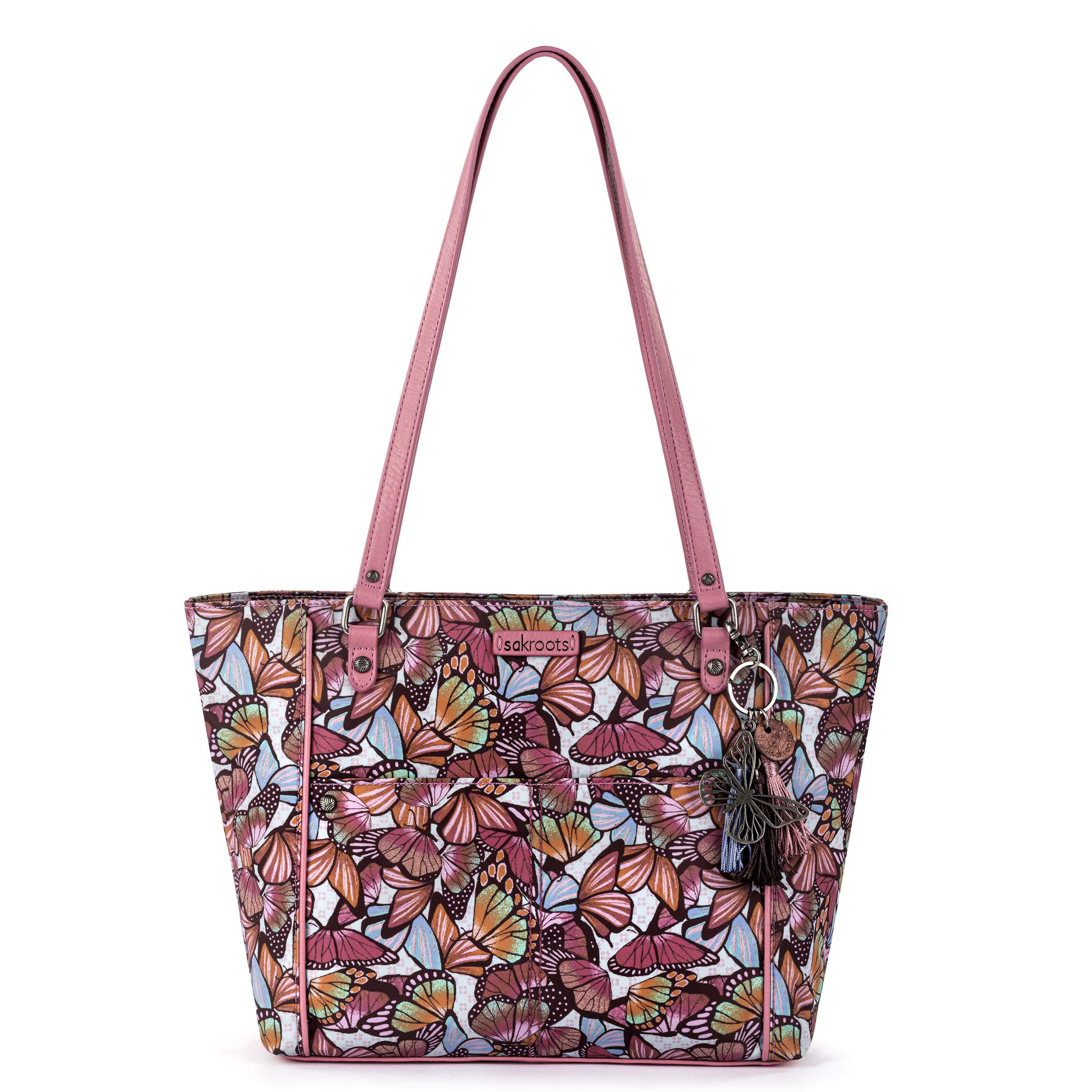 Stylish Metro Tote Bag for Women - Large Durable Canvas Shopping Tote with Long Handles - Perfect for Grocery Shopping, Beach Trips, Work & Travel