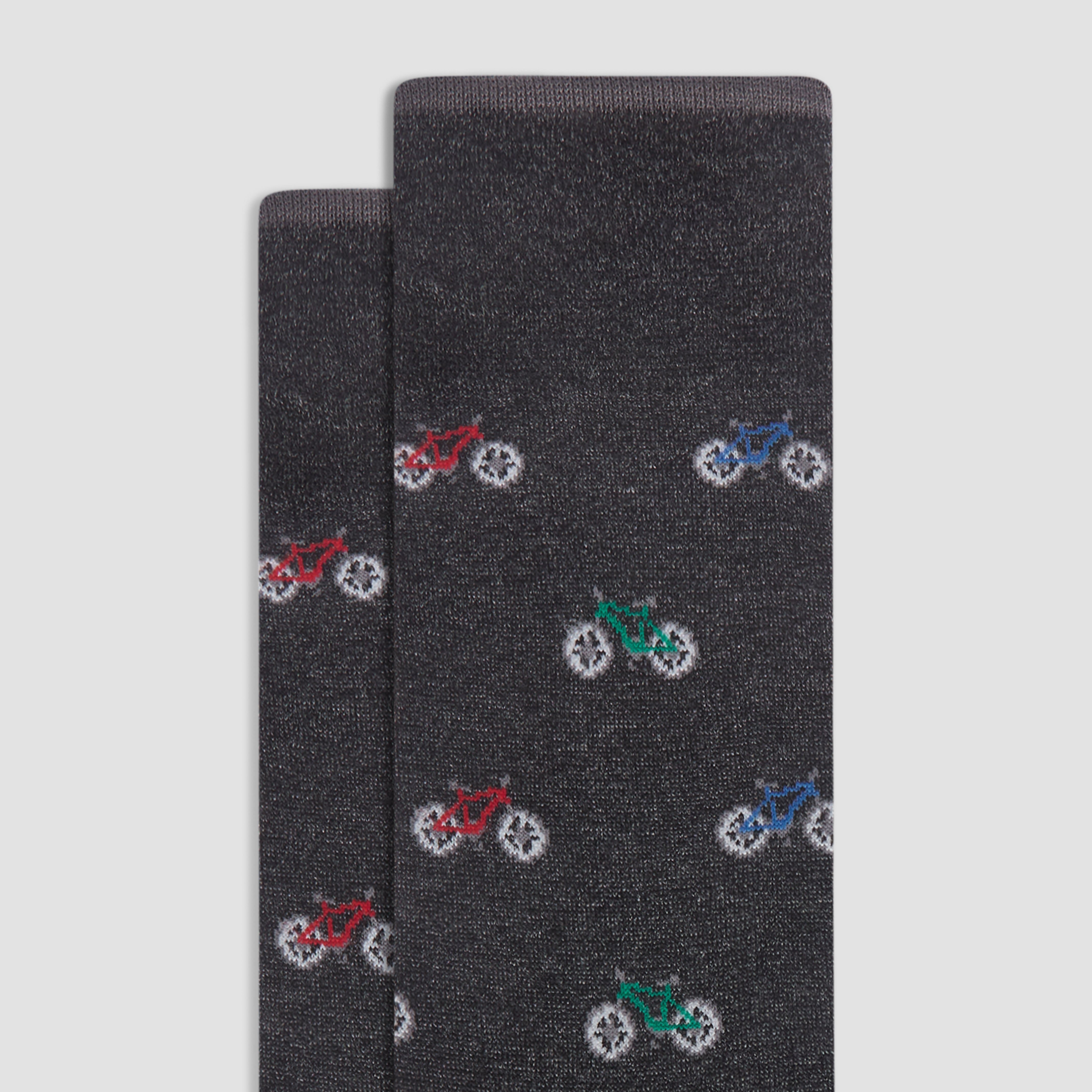 Cycling Socks for Men & Women - Breathable Mid Calf Bike Socks with Cushioned Sole - Perfect for Road Biking, Mountain Cycling & Indoor Training