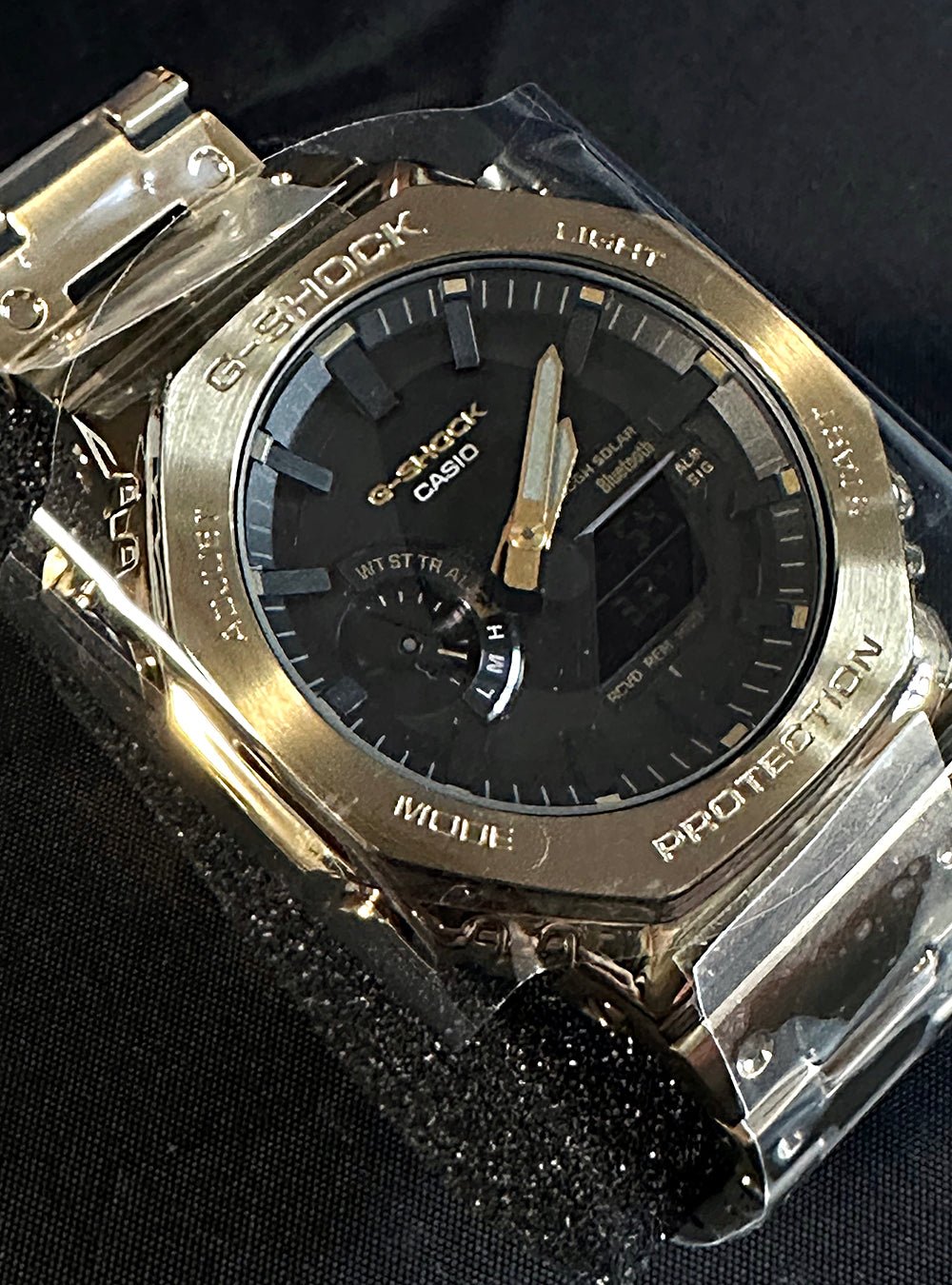 CASIO G-SHOCK GM-B2100GD-9AJF Full Metal Shock Resistant Watch - Made in Japan, Solar Powered, Bluetooth Connectivity - Perfect for Outdoor Sports, Hiking & Everyday Wear