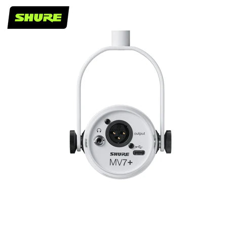 Shure MV7+ Professional USB/XLR Dynamic Podcast Microphone for Streaming, Recording & Voiceovers - Ideal for Podcasters, Gamers & Content Creators