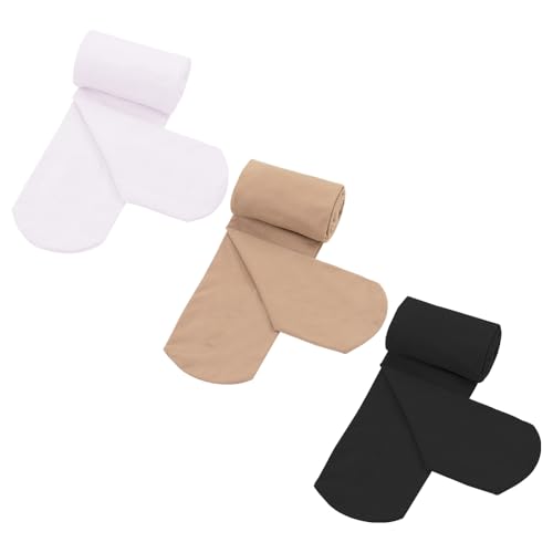 3 Pairs White&nude&black