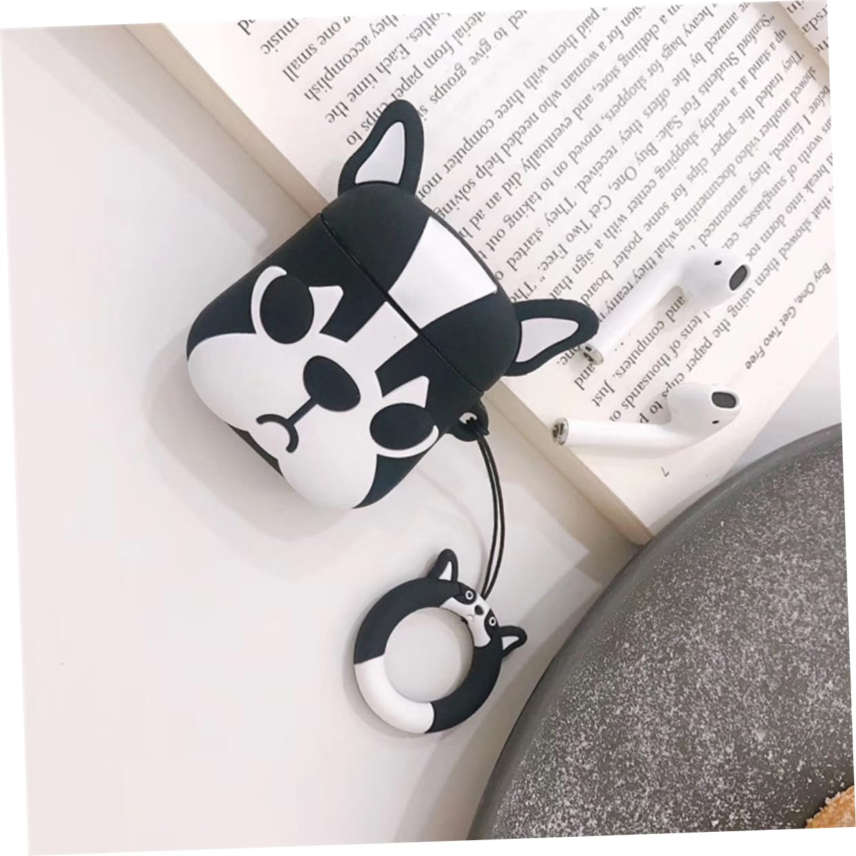 Yardenfun 1pc Silicone Earphone Cover Headset Case - Durable Earbuds Storage Box for AirPods & Wireless Headphones - Perfect for Travel, Gym & Daily Use