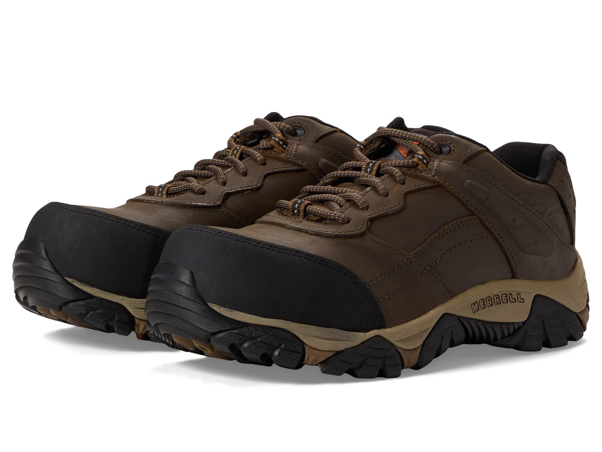 **Merrell Men's Moab Adventure Carbon Fiber Industrial Work Shoes - Durable & Comfortable for Hiking, Construction & Outdoor Work**