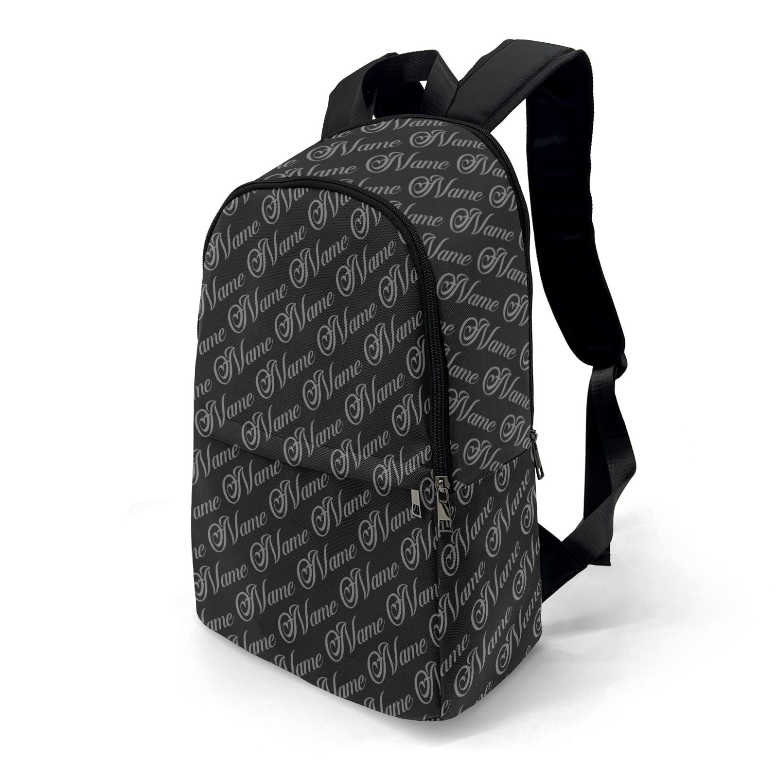 Custom Name Backpack for Men & Women - Lightweight Waterproof Daypack with Smell Proof Design | Personalized Casual Backpack for School, Travel & Outdoor Activities | ZAACUSTOM