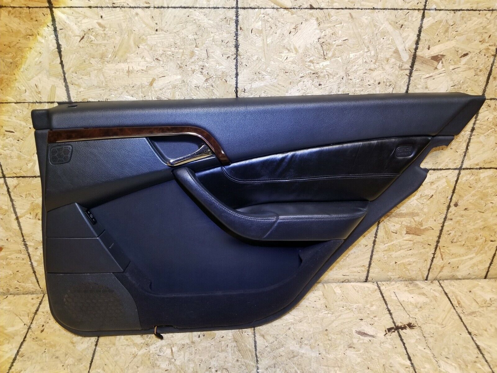 2003 2004 2005 Mercedes Benz W220 S55 AMG Rear Right Passenger Door Trim Panel - OEM Replacement Part - Perfect for Car Interior Repair & Restoration