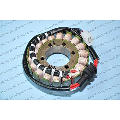 Ricks Motorsport Electric Stator 21-409 - High Performance Motorcycle Stator Replacement for Dirt Bikes & ATVs - Perfect for Off-Road Racing & Trail Riding