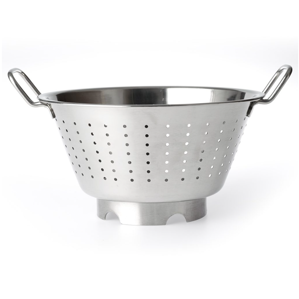 Premium Stainless Steel Colander - Heavy Duty 320mm (12.6