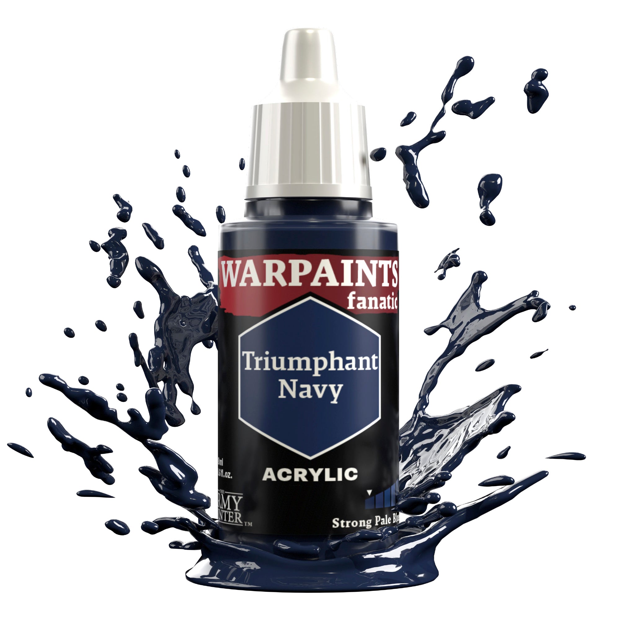 Warpaints Fanatic: Triumphant Navy - Premium Quality Face Paint for Cosplay, Halloween & Themed Parties - Perfect for Artists & Costume Enthusiasts