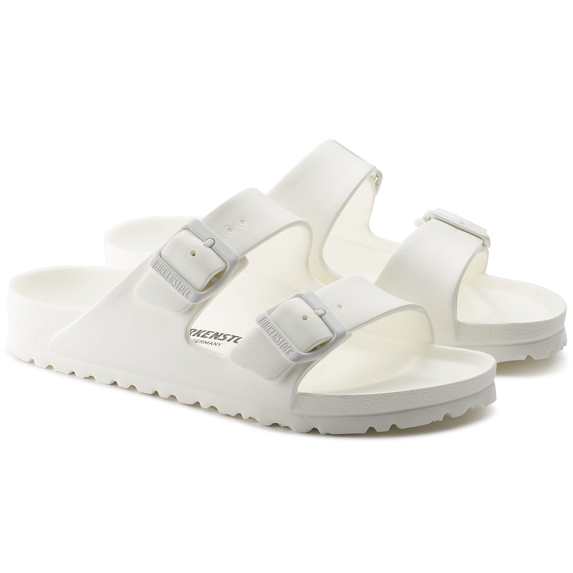 Birkenstock Arizona Essentials White EVA Comfort Sandals - Lightweight & Durable for Beach, Pool, and Everyday Wear