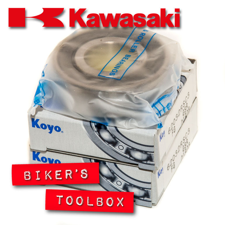 Kawasaki Z1 Series Front Wheel Bearing Kit - Motorcycle Replacement Parts for Smooth Riding & Enhanced Safety - Perfect for Street Bikes, Commuting & Long-Distance Touring