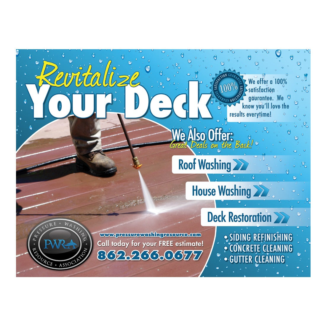 Revitalize Your Deck Design Suite - Premium Outdoor Deck Restoration Kit for Wood & Composite Decks | Perfect for Patio, Poolside & Backyard Renovation