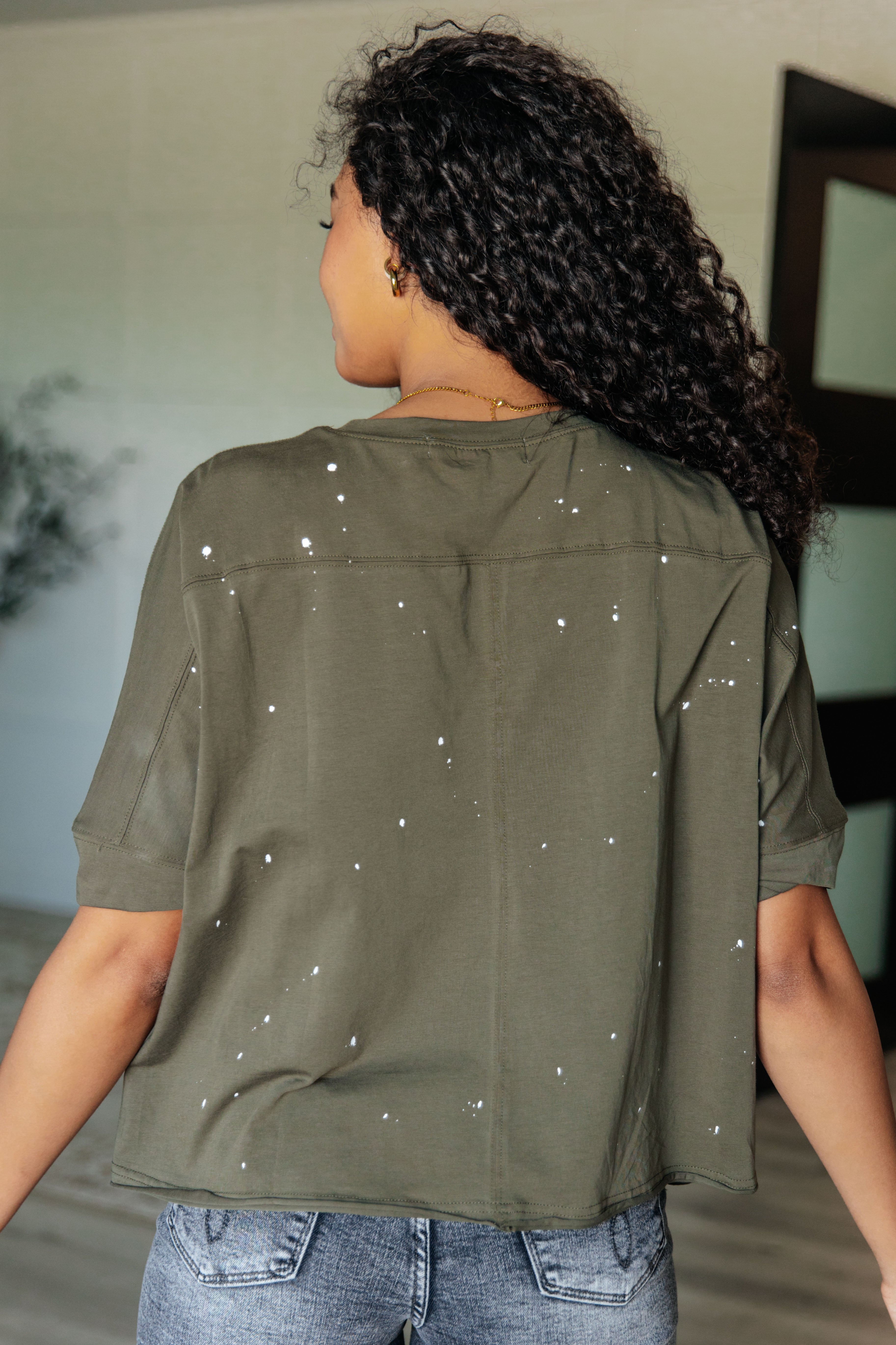 Trendy Asymmetrical Distressed T-Shirt for Women - Stylish & Comfortable Top for Casual Outfits & Streetwear Fashion
