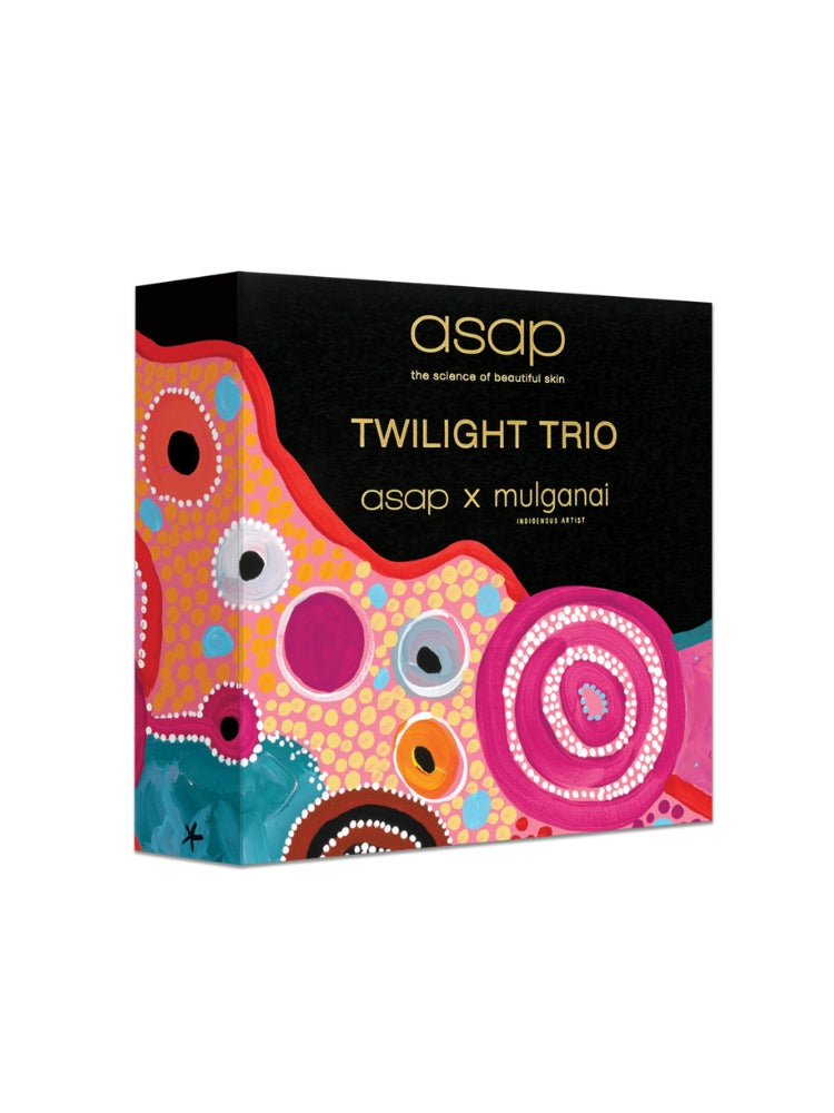 ASAP Twilight Trio - Premium Skincare Set for Glowing Skin | Anti-Aging Night Cream, Eye Serum & Face Moisturizer | Perfect for Nighttime Routine & Gift Giving