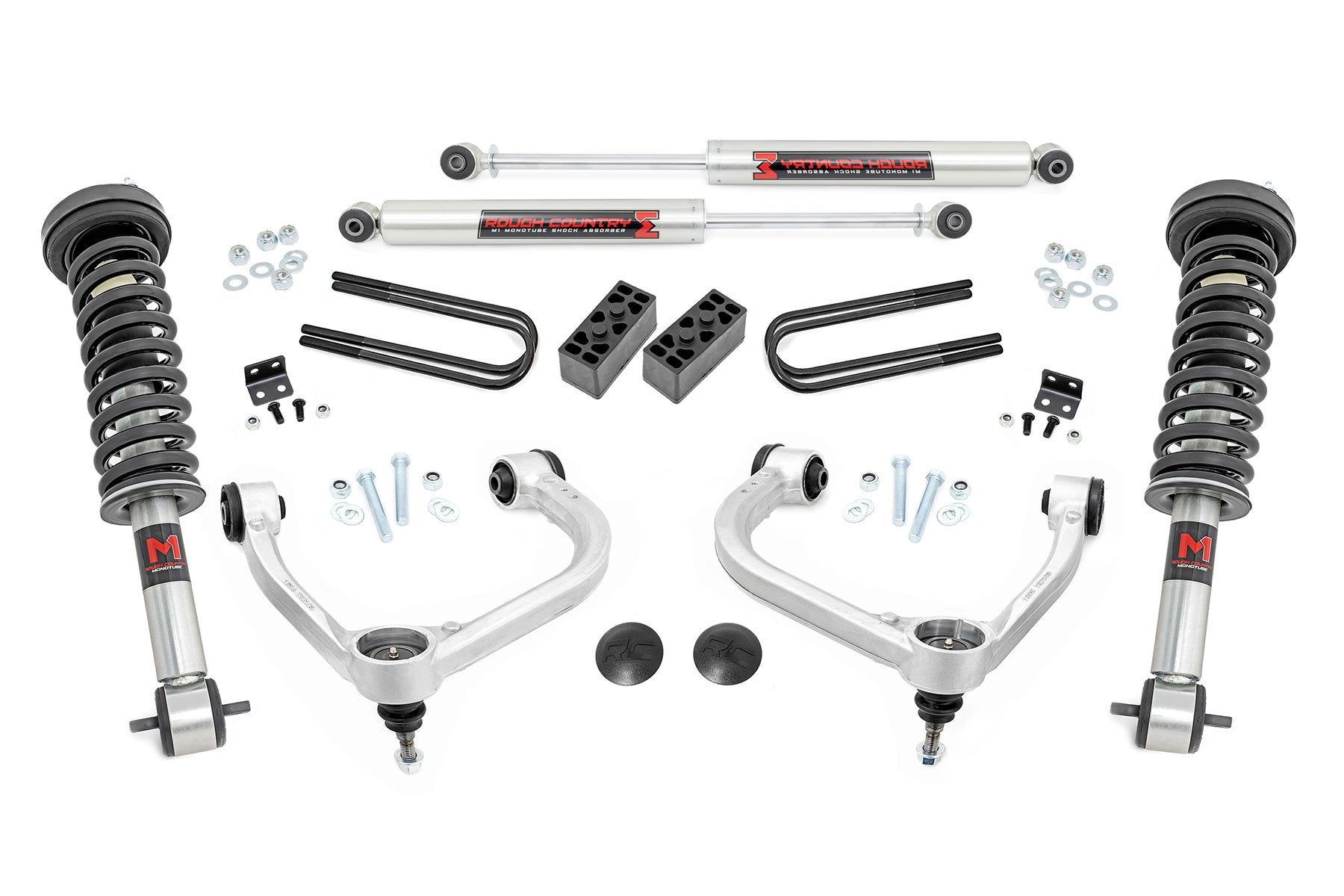 3 Inch Lift Kit with Forged Upper Control Arms (UCA) for Ford F-150 4WD (2021-2025) | Model 41440 | Off-Road Suspension Upgrade for Enhanced Ground Clearance & Performance