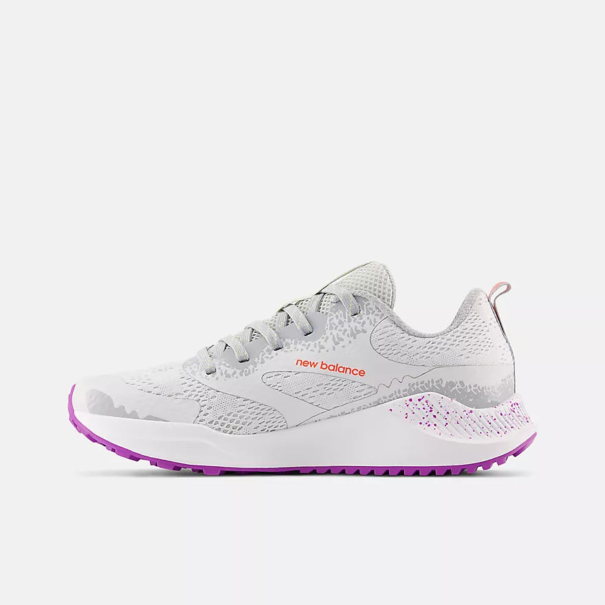 New Balance Quartz Grey DynaSoft Nitrel v5 Youth Sneakers - Lightweight Running Shoes for Boys & Girls - Perfect for School, Sports & Outdoor Activities