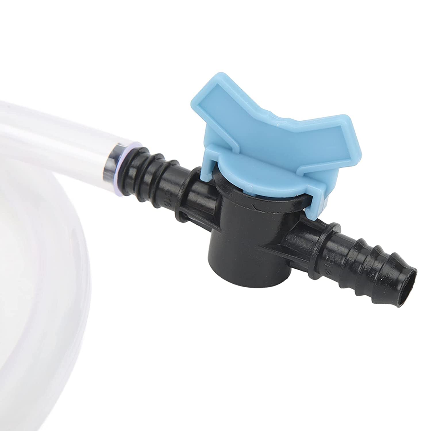 **AUXA High Flow Hand Siphon Pump with 2m Hose - Liquid Transfer Pump for Diesel, Gasoline, Water, Oil & Petrol | Temperature Resistant Check Valve | Portable Fuel Transfer Pump for Cars, Boats, Lawn Mowers & Emergency Use**