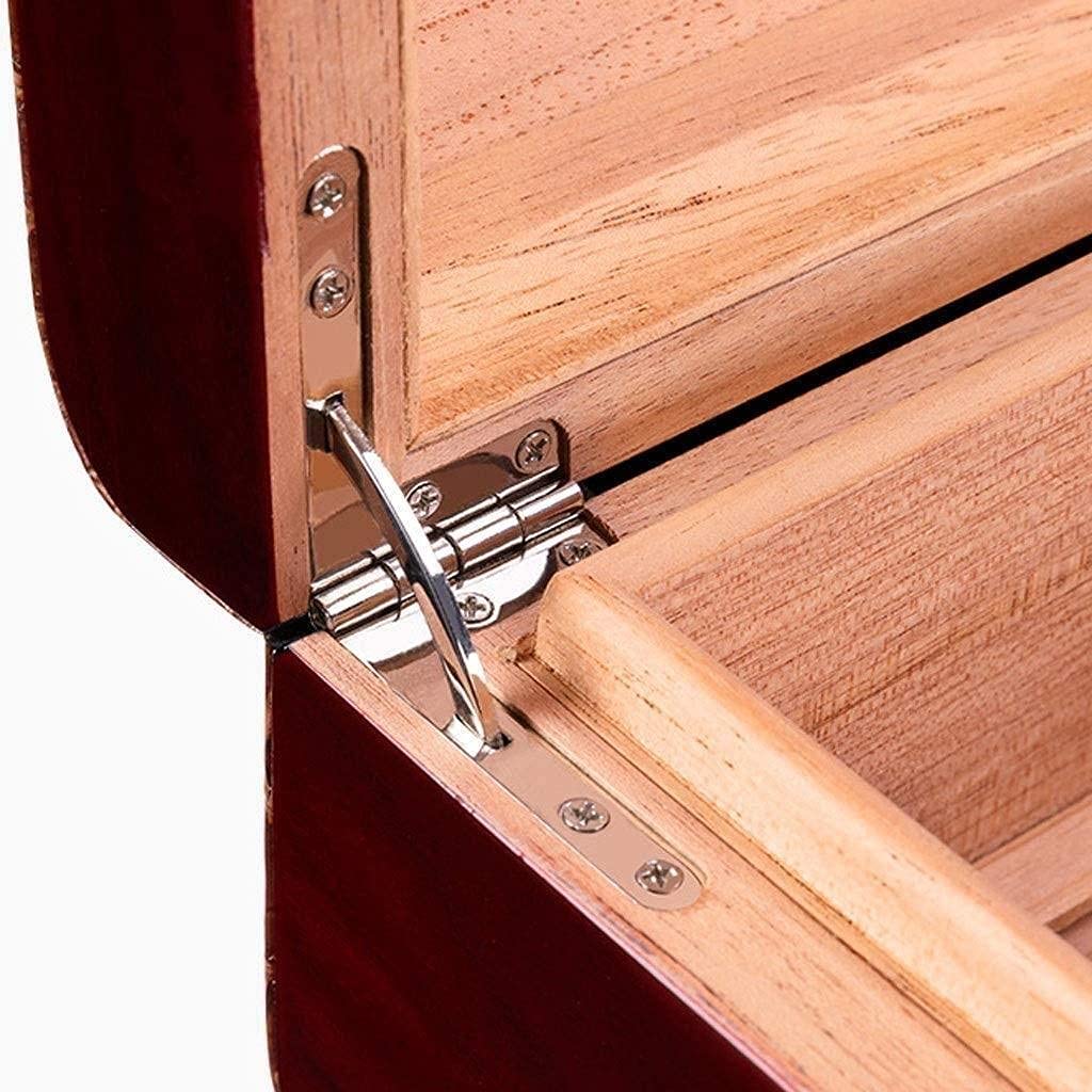 Premium Portable Cigar Humidor Case - Travel-Friendly Wood Grain Design for Cigar Storage & Protection | Ideal for Outdoor, Home, Office & Gifting