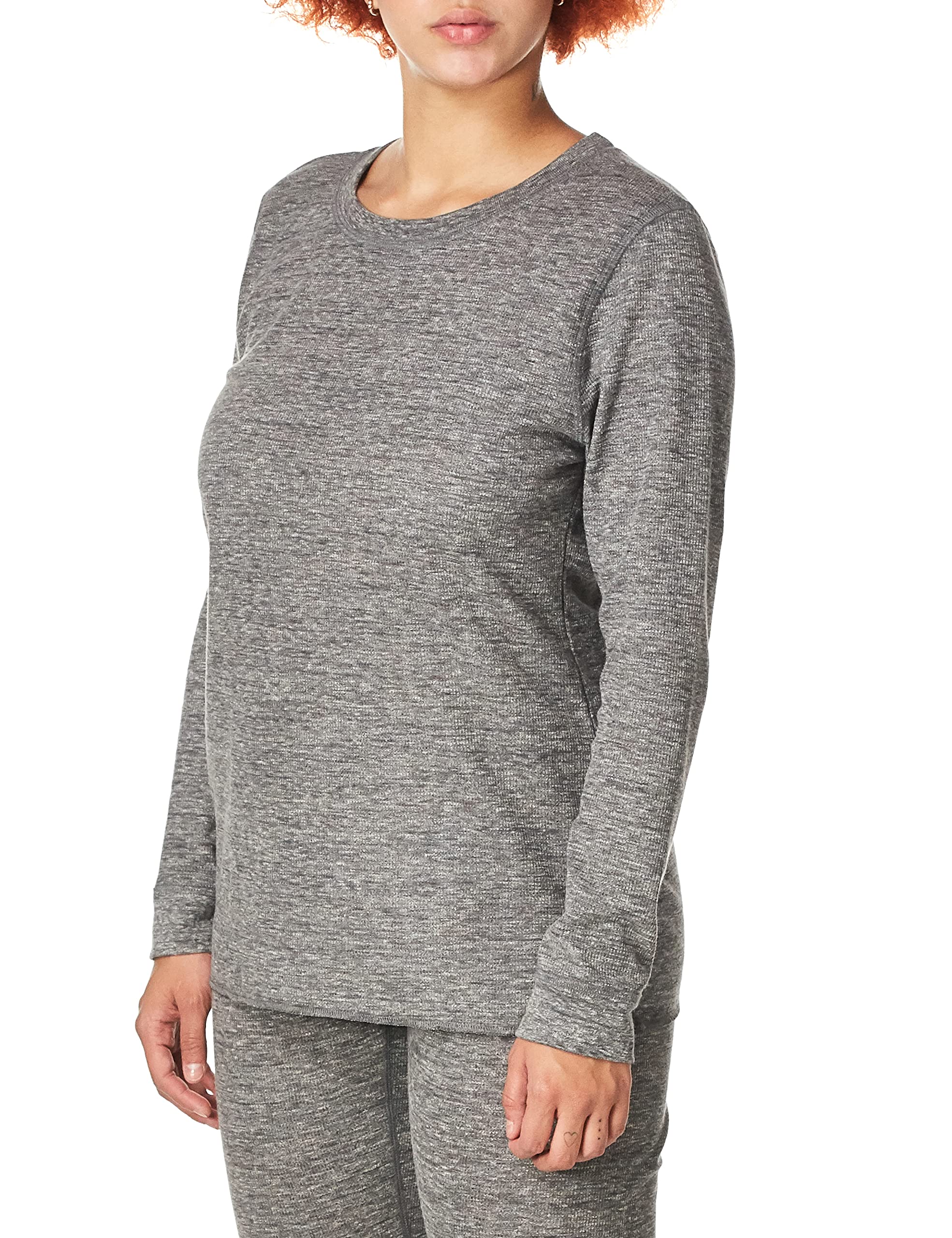 Fruit of the Loom Women's Micro Waffle Premium Thermal Underwear Set - Cozy Winter Loungewear for Home & Sleep