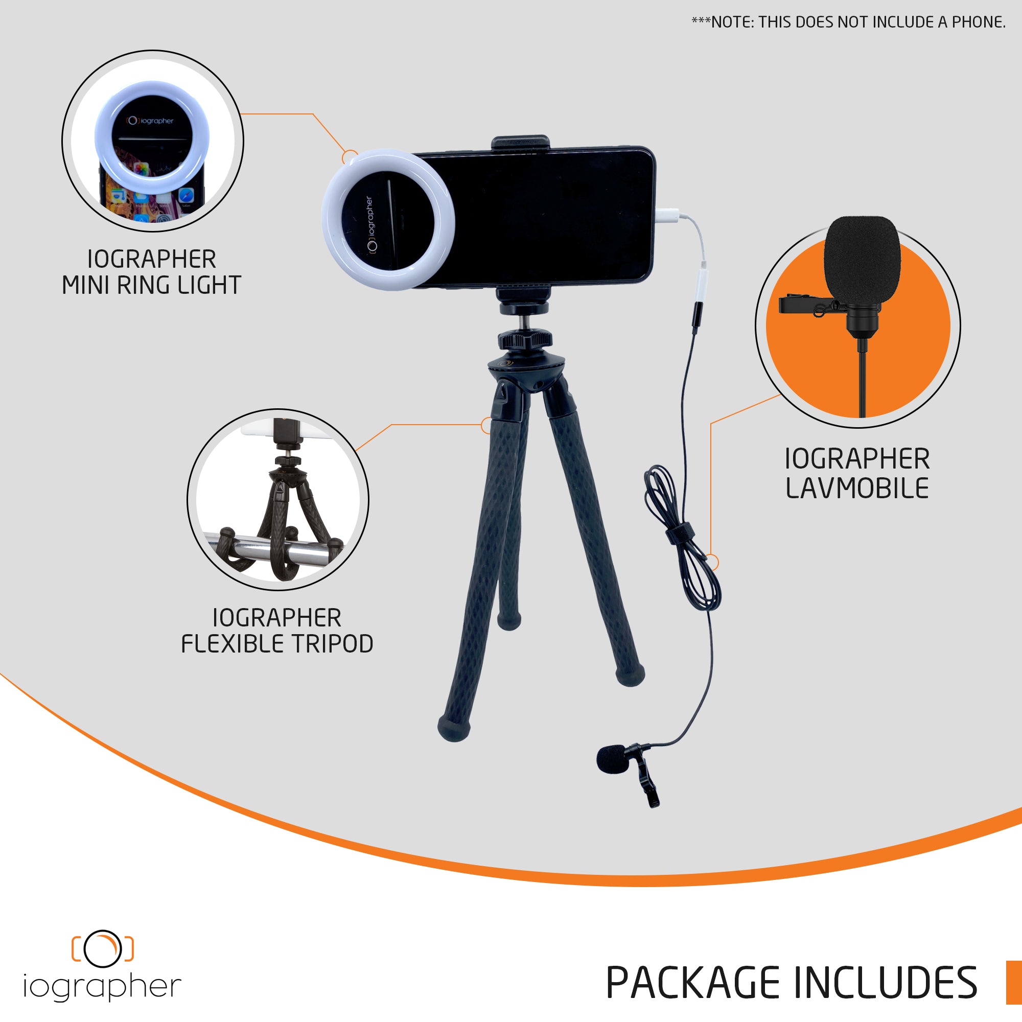 Best Starter Live Streaming Kit for Mobile Phones - Complete Setup with Microphone & Ring Light - Perfect for TikTok, YouTube & Instagram Live Videos