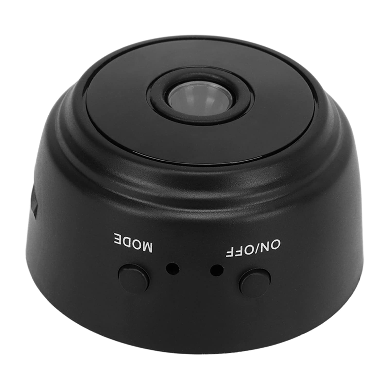 Mini Wireless WiFi Camera 1080P Full HD - Built-in Magnet & Micro USB Cordless Security Camera for Home, Baby Monitor, Pet Surveillance (Black)