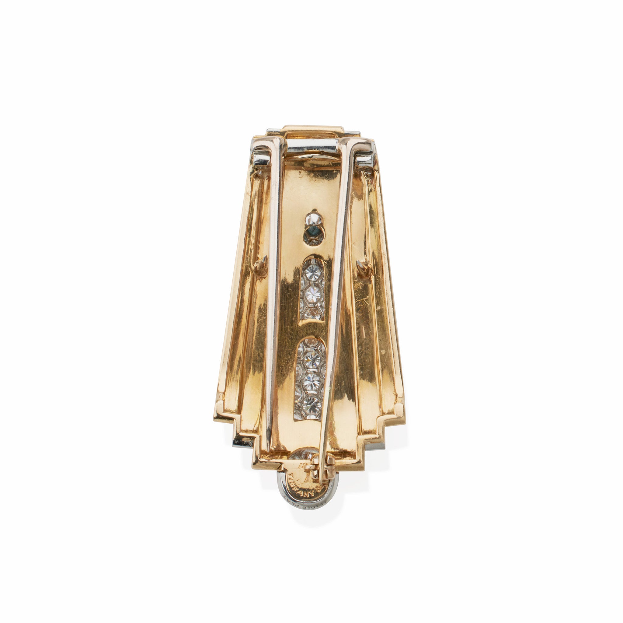 Tiffany & Co. Art Moderne Sterling Silver Bracelet and Clip Set - Elegant Jewelry Gift for Women, Perfect for Weddings, Anniversaries & Special Occasions