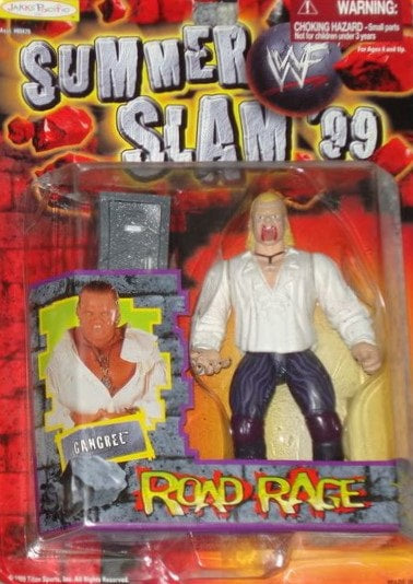 Jakks Pacific WWF SummerSlam '99 Road Rage Gangrel Action Figure - 1999 Collectible Wrestling Toy for Fans & Display