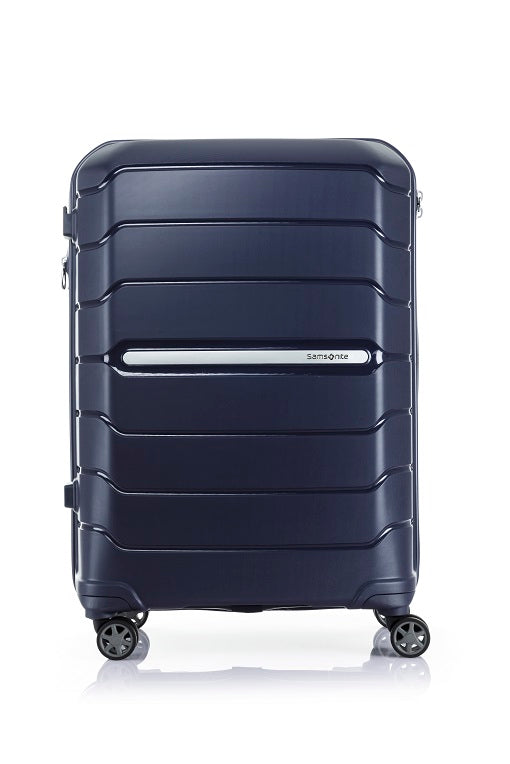 Samsonite OC2lite 28-Inch Medium 4-Wheel Hardside Spinner Luggage Suitcase - Navy Blue | Lightweight & Durable Travel Luggage for Business Trips & Vacations