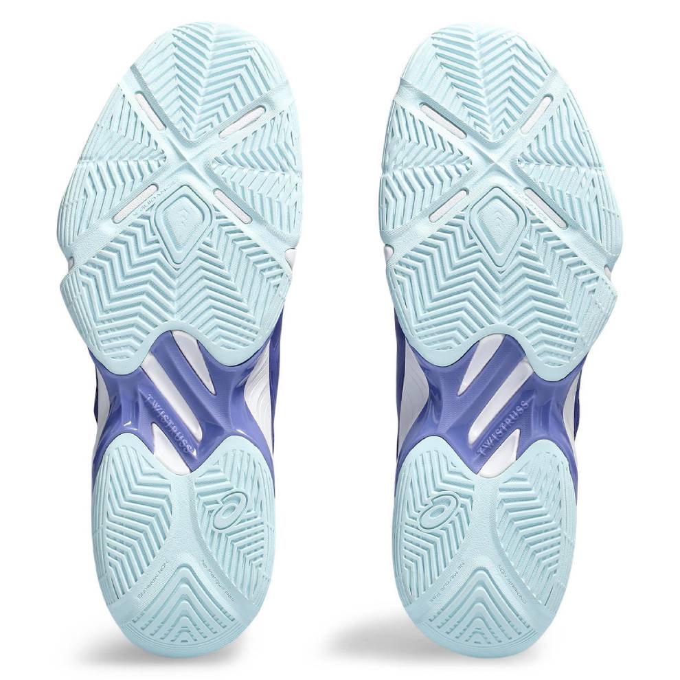 ASICS Blade FF Women's Indoor Volleyball Shoes - Lightweight Court Sneakers for Women with Cushioning (Purple/Blue) - Perfect for Volleyball, Badminton & Indoor Sports Training