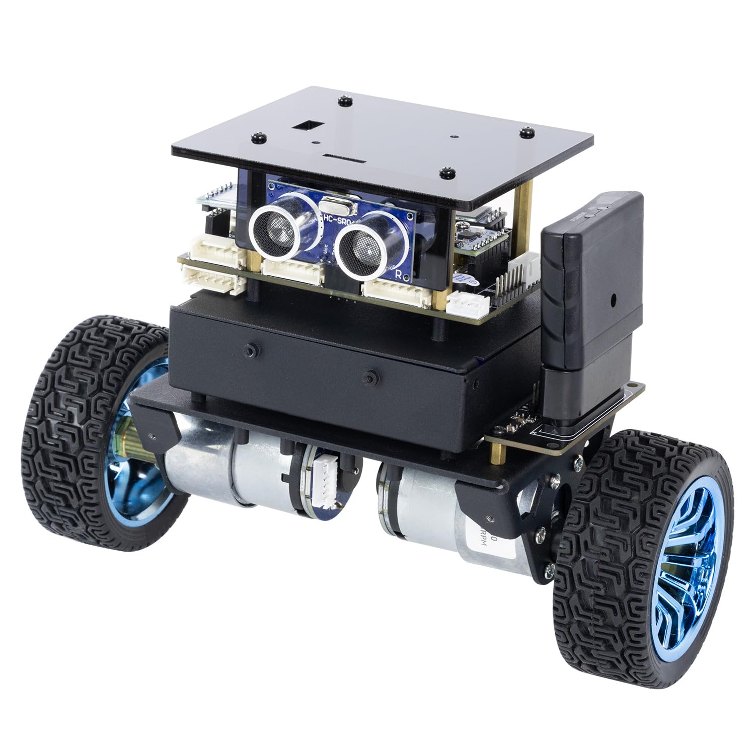 Yahboom AI Self-Balancing Smart Robot Car with Obstacle Avoidance & Follow Mode - APP Remote Control, OLED Display, 4KG Capacity - Perfect for STEM Education, Robotics Learning & Indoor Entertainment