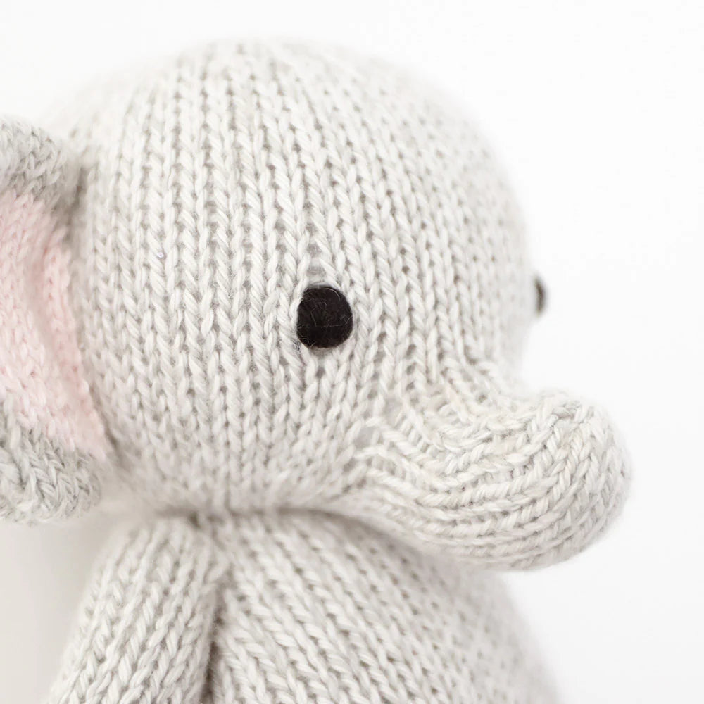 Cuddle Kind Baby Elephant Plush Toy - Soft & Huggable Stuffed Animal for Kids, Perfect for Gifts, Nursery Decor, and Comforting Sleep Companions