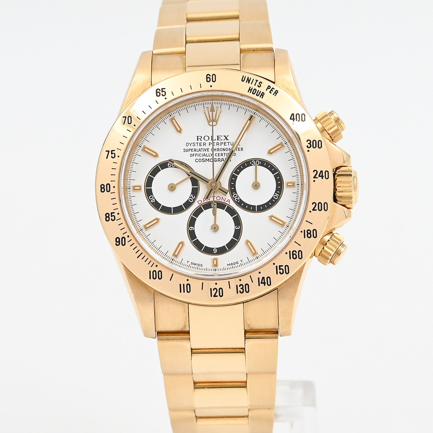 Original Rolex Cosmograph Daytona 1991 Men's Luxury Watch - Vintage Stainless Steel Chronograph for Collectors & Special Occasions